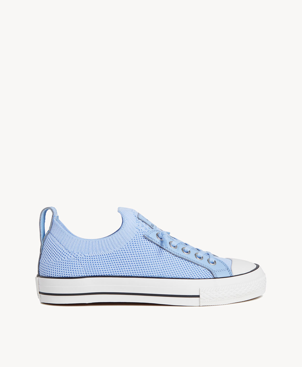 ?Men\'s Sky Blue Knit Pull on Comfortable Elastic Adjustable Non Slip Shoes Sky Blue Knit Trainers for Women | Centro Shoes & More main image 3