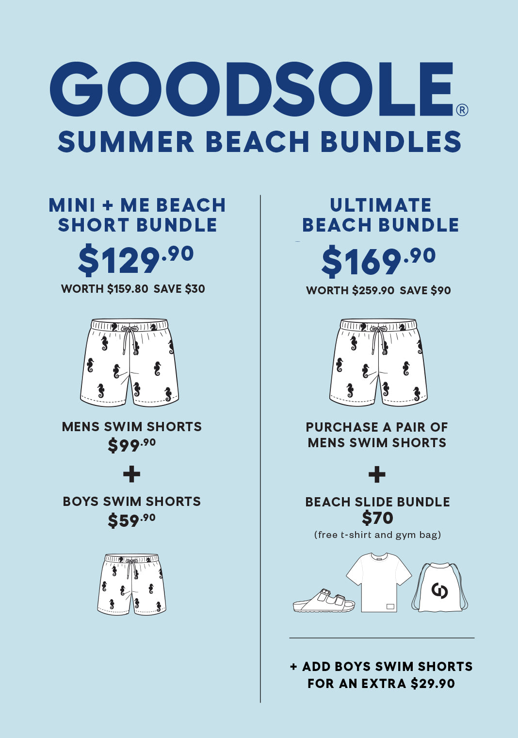 Boys Swim Short - - Merchant 1948