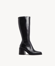 Ava Knee High Stretch Boot - Boots Long | Womens Shoes - Merchant 1948