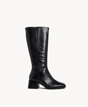 Bindi Wide Knee High Boot with Wide Calf - Boots Long | Womens Shoes - Merchant 1948