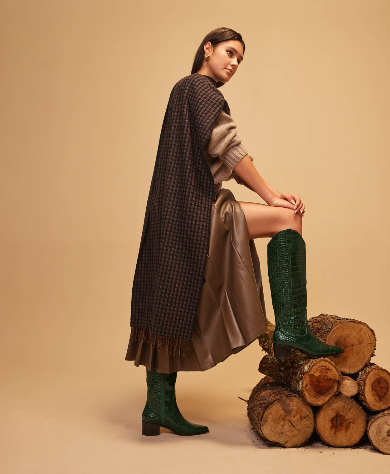 Blaine Knee High Boot - - Merchant 1948