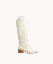 Blaine Knee High Boot - Heels Low | Womens Shoes - Merchant 1948