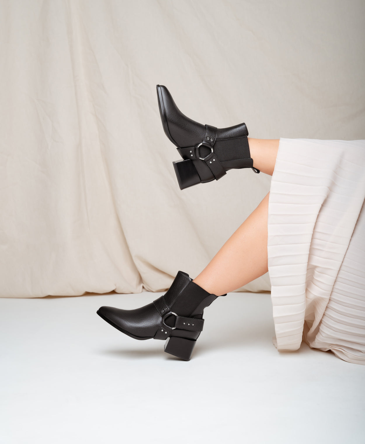 Boston Biker Boot - Boots Ankle | Womens Shoes - Merchant 1948