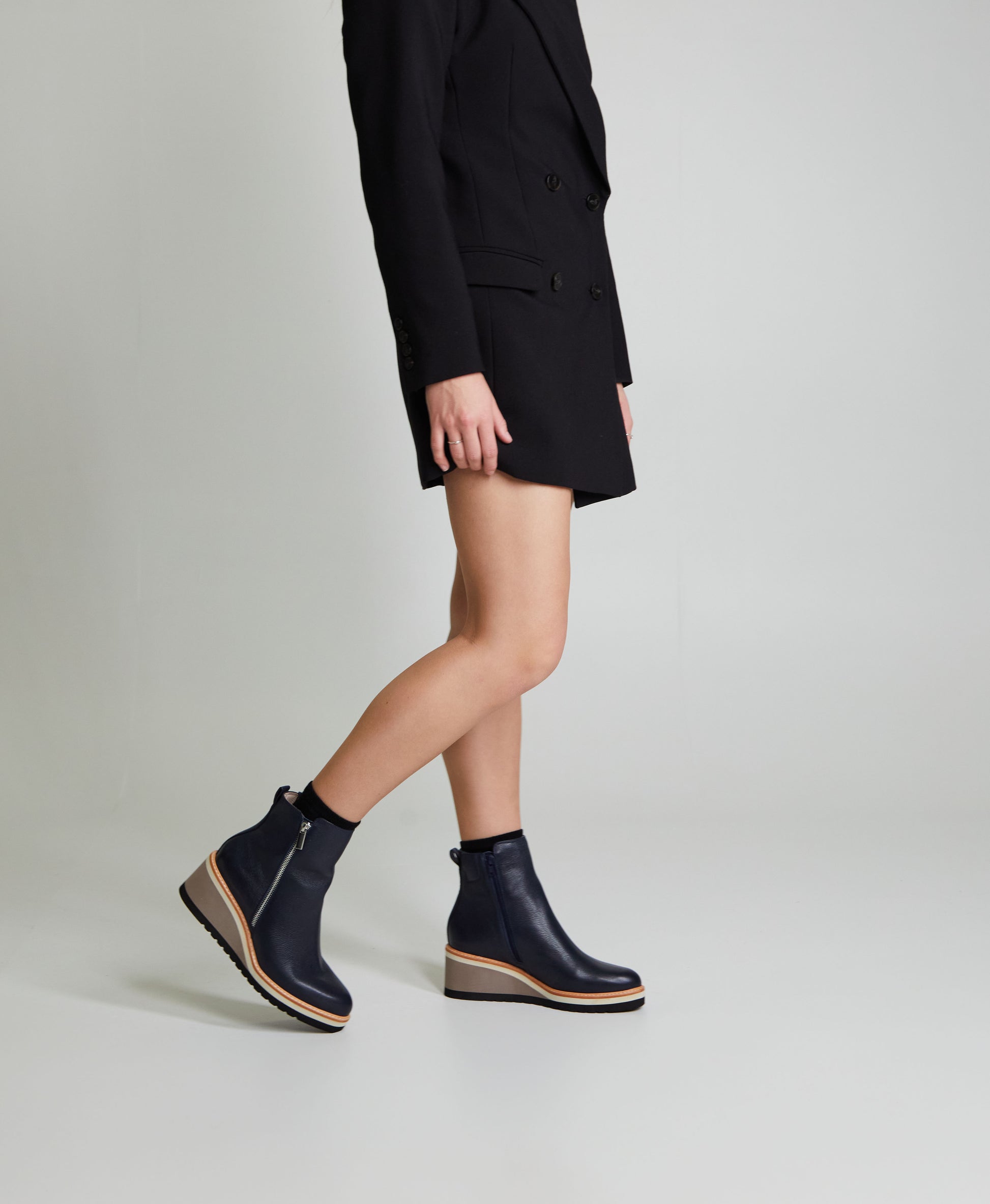 Breeze Wedge Ankle Boot - Wedges | Womens Shoes - Merchant 1948