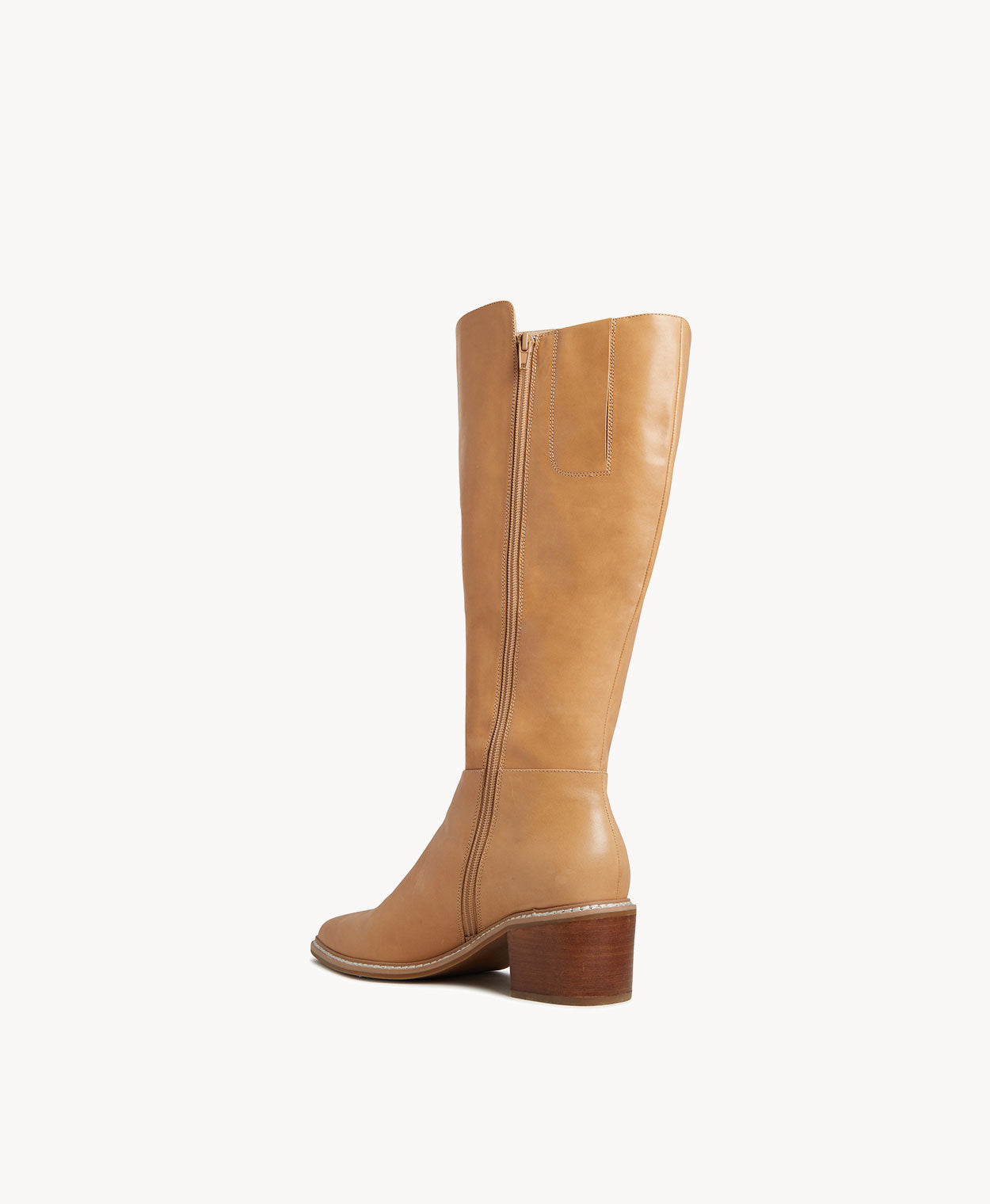 Brenner Knee High Boot with Wide Calf - Boots Long | Womens Shoes - Merchant 1948