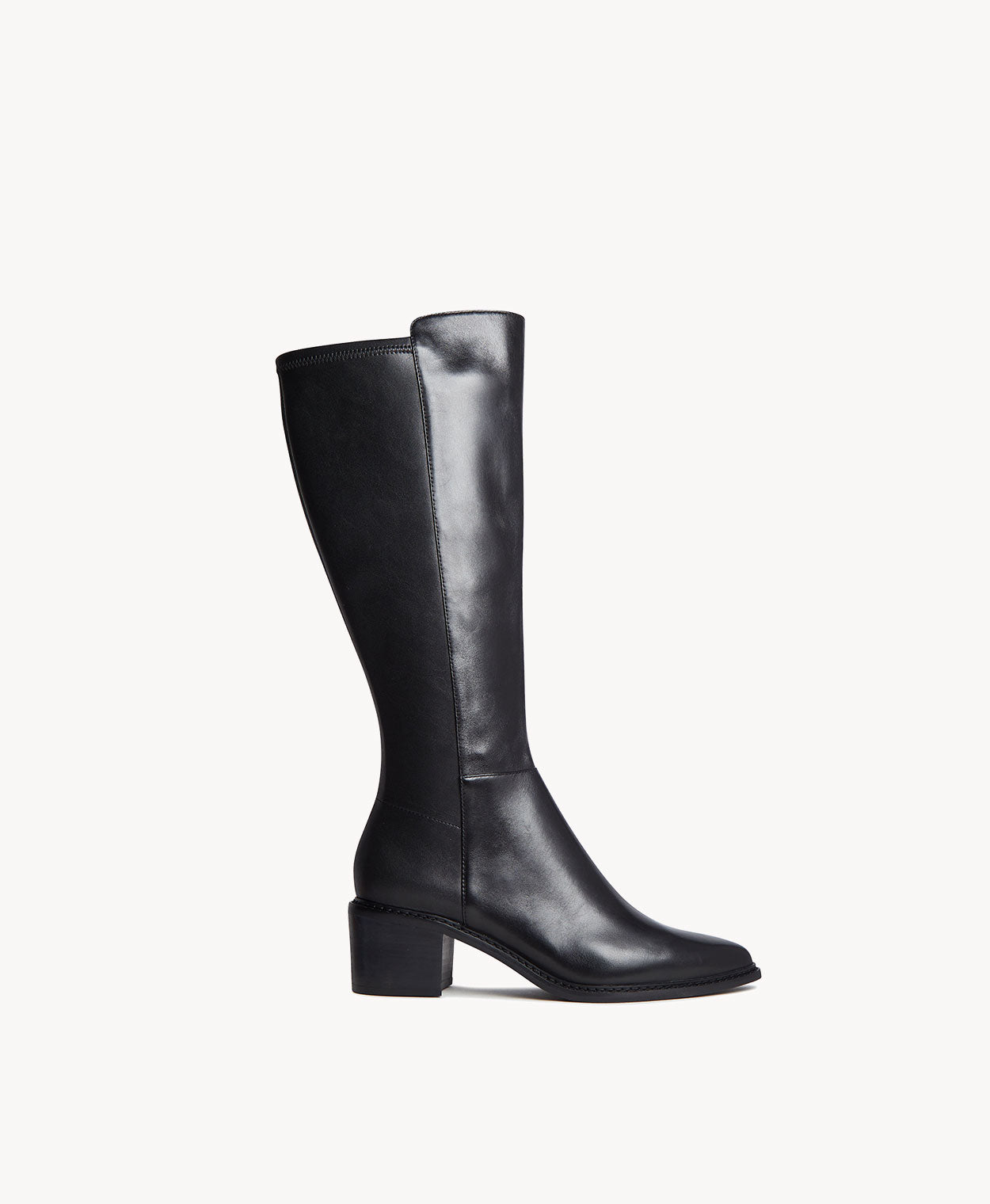 Brindle Knee High Boot with Wide Calf - - Merchant 1948
