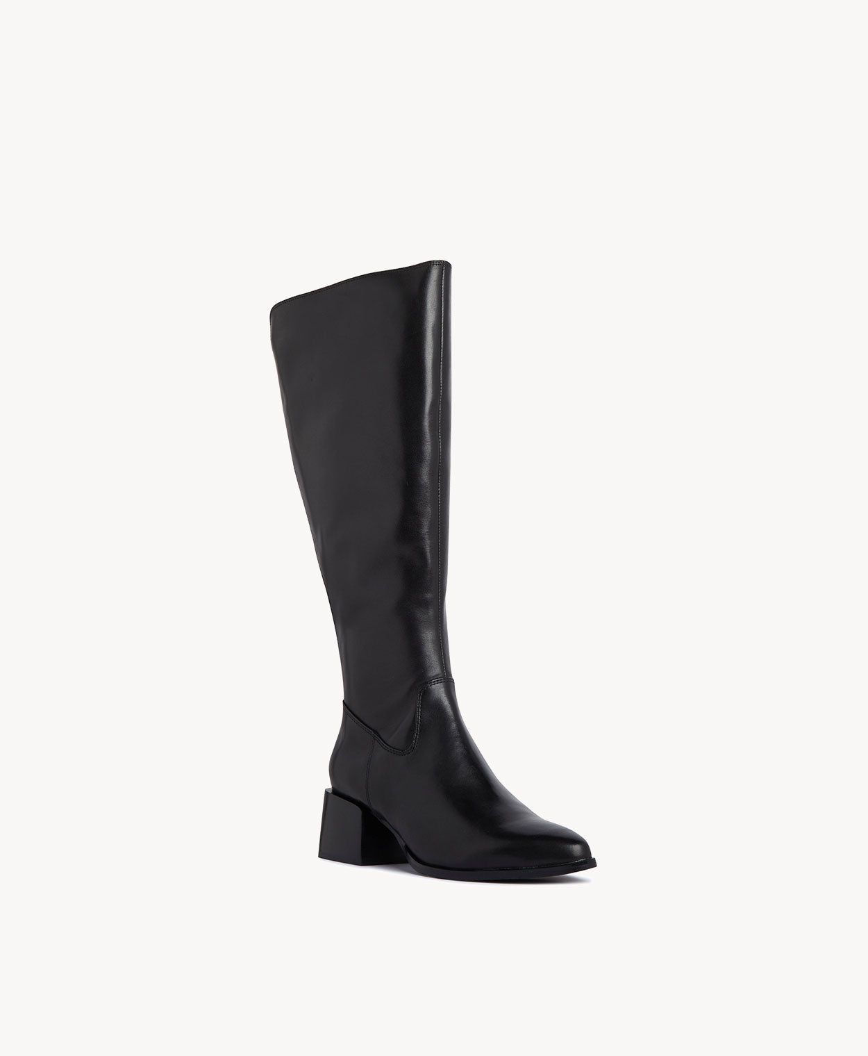 Bromley Knee High Boot with Wide Calf - Boots Long | Womens Shoes - Merchant 1948