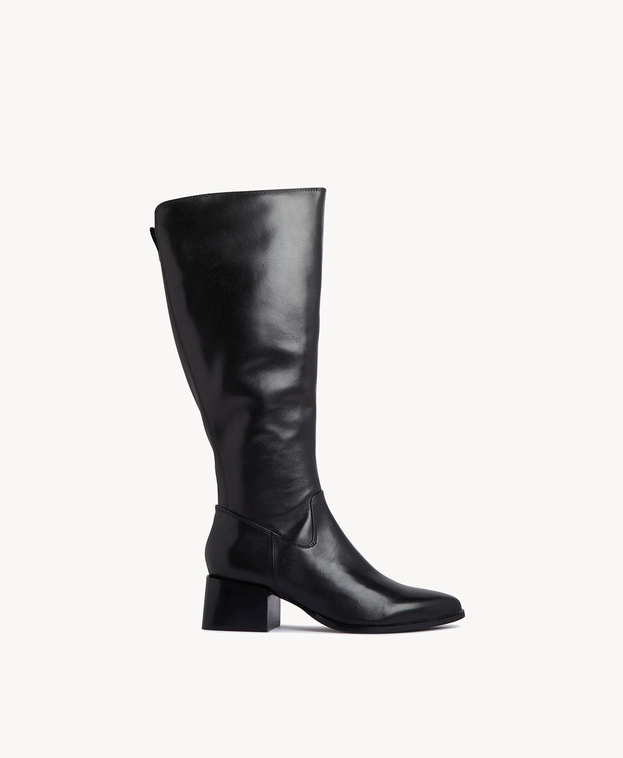 Bromley Knee High Boot with Wide Calf - Boots Long | Womens Shoes - Merchant 1948