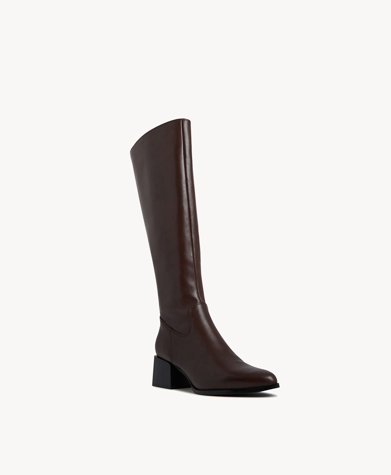 Bromley Knee High Boot with Wide Calf - Boots Long | Womens Shoes - Merchant 1948