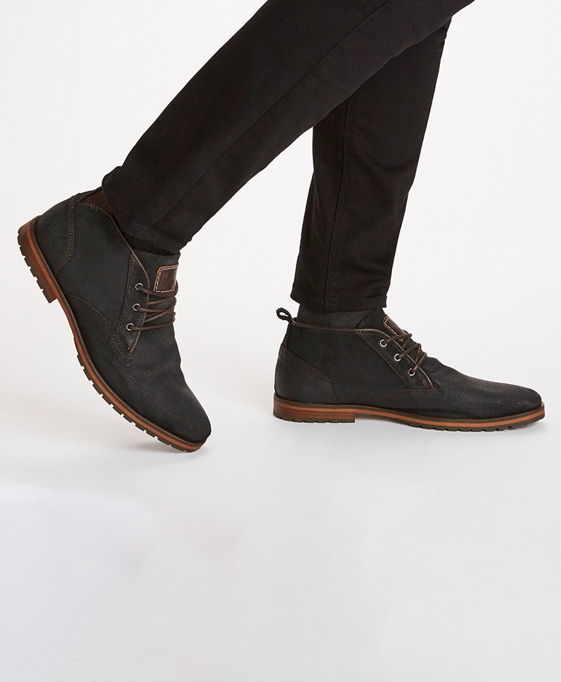 Camaro Suede Boot - Lace Up - Merchant 1948