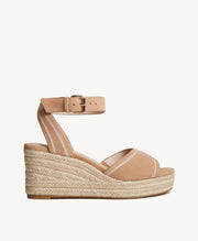 Charlotte Wedge Sandal - Wedges | Womens Shoes - Merchant 1948