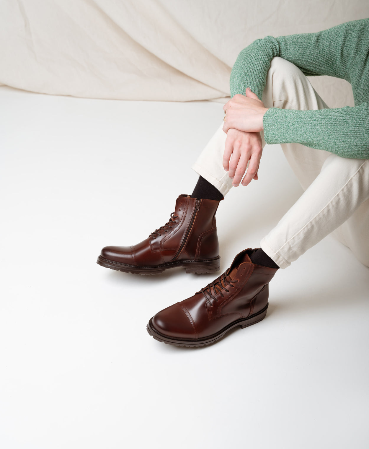 Clapham Lace Up Boot - Boots Casual | Mens Shoes - Merchant 1948