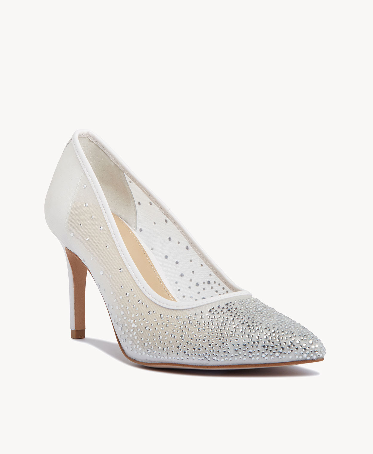 Crystal Bridal Heel - Courts | Womens Shoes - Merchant 1948