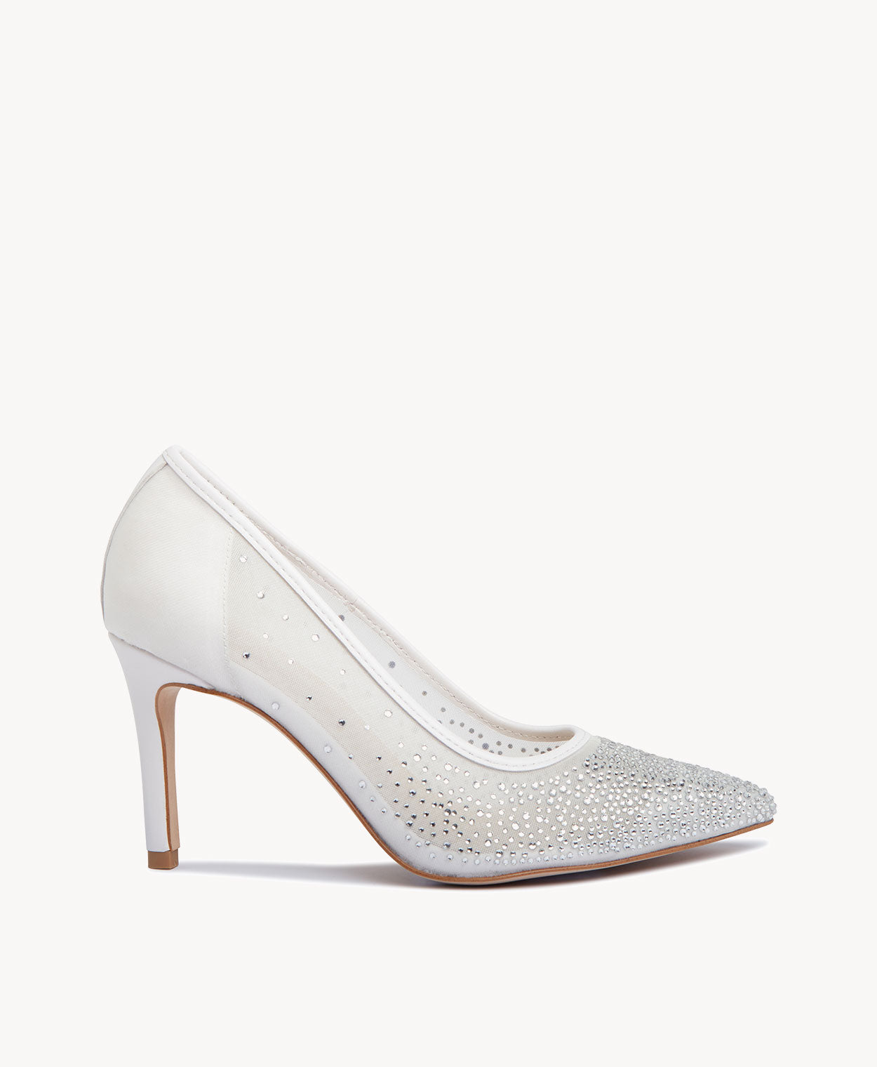 Crystal Bridal Heel - Courts | Womens Shoes - Merchant 1948