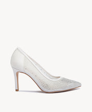 Crystal Bridal Heel - Courts | Womens Shoes - Merchant 1948