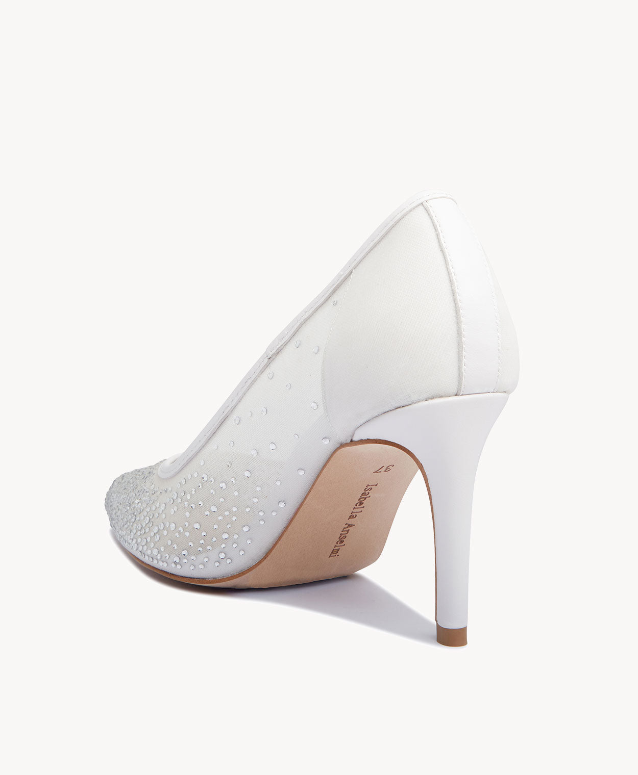 Crystal Bridal Heel - Courts | Womens Shoes - Merchant 1948