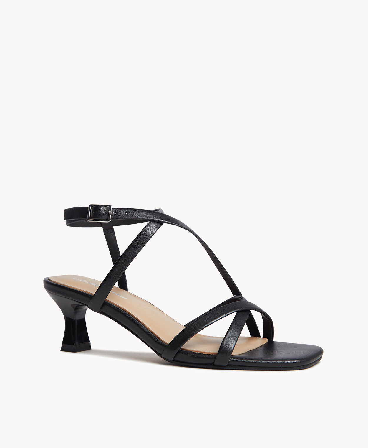 Daila Strappy Kitten Heel Sandal - - Merchant 1948