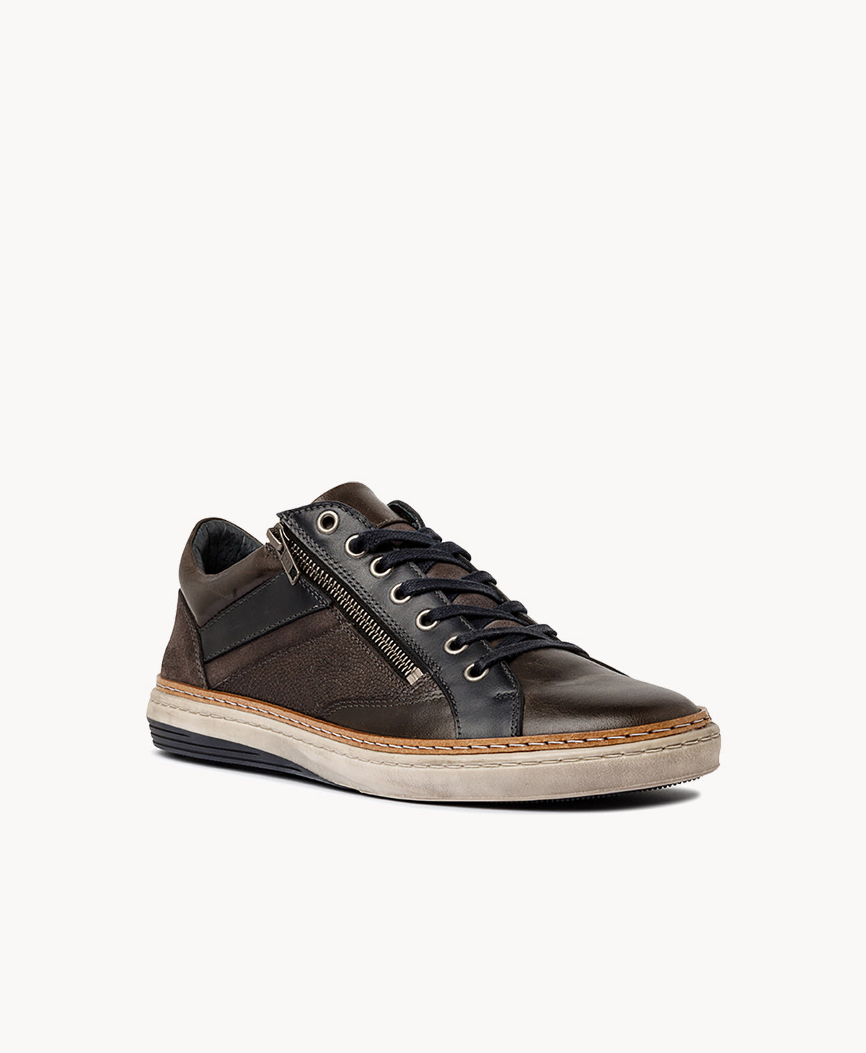 Delano Leather Sneaker - Sneaker | Mens Shoes - Merchant 1948