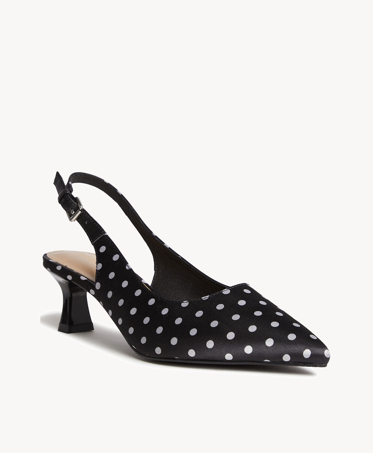 Devon Slingback Kitten Heel - Heels Low | Womens Shoes - Merchant 1948