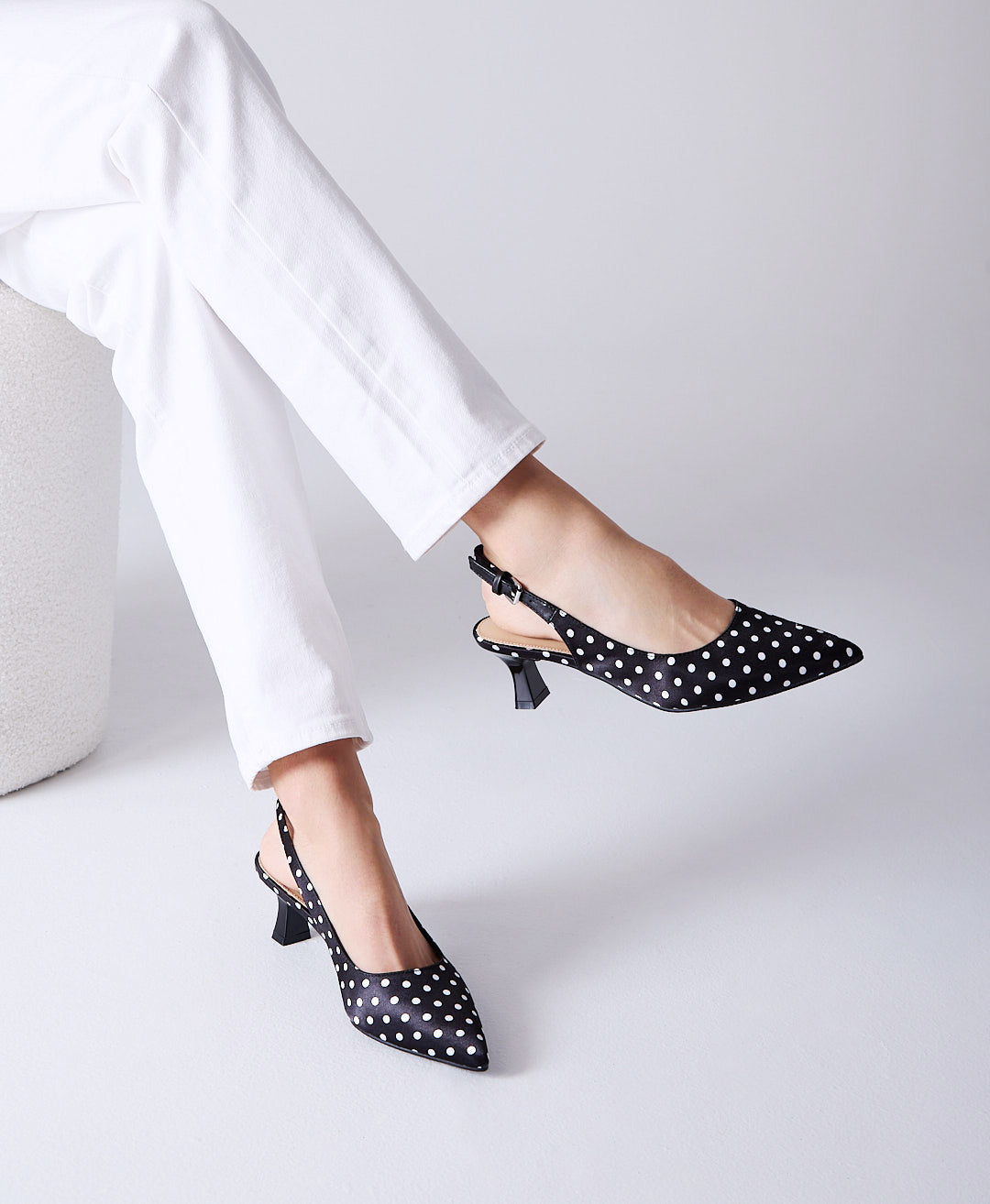 Devon Slingback Kitten Heel - Heels Low | Womens Shoes - Merchant 1948