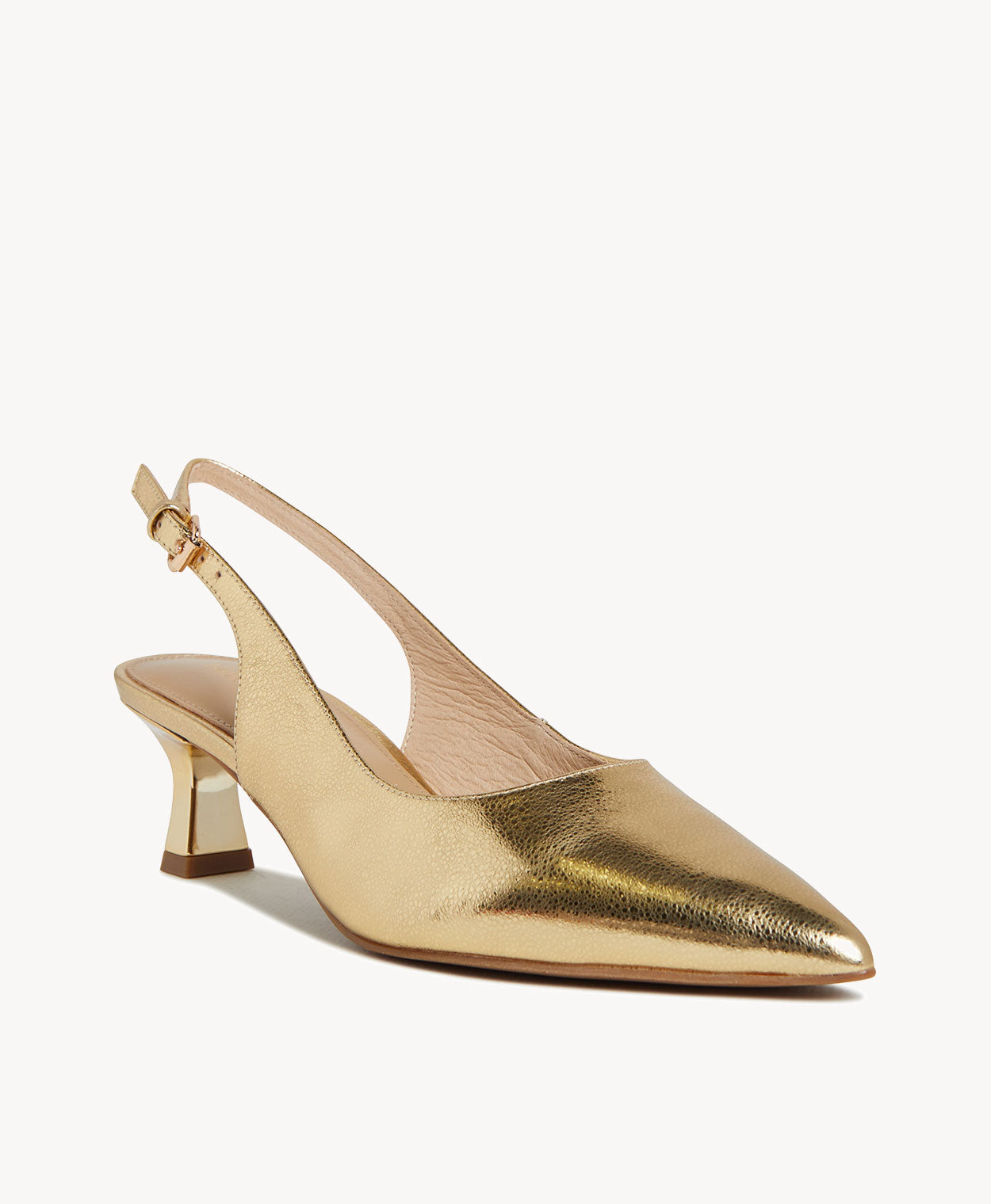 Devon Slingback Kitten Heel - Heels Low | Womens Shoes - Merchant 1948