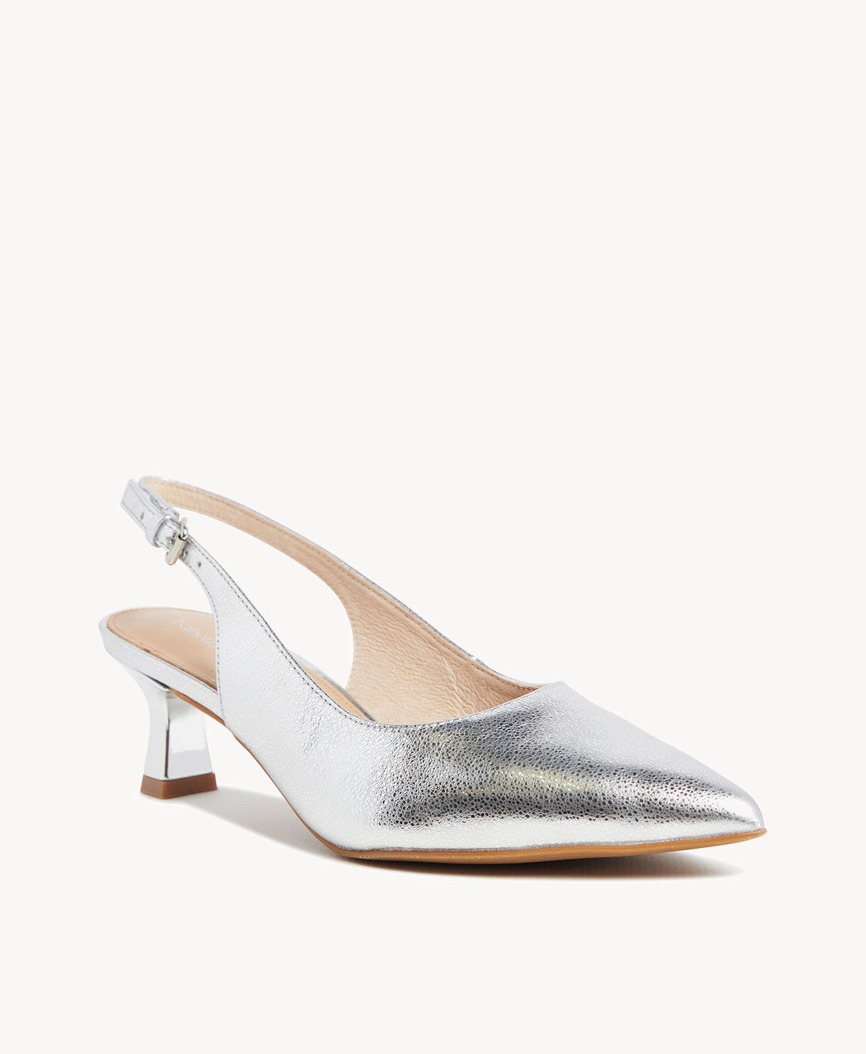 Devon Slingback Kitten Heel - Heels Low | Womens Shoes - Merchant 1948