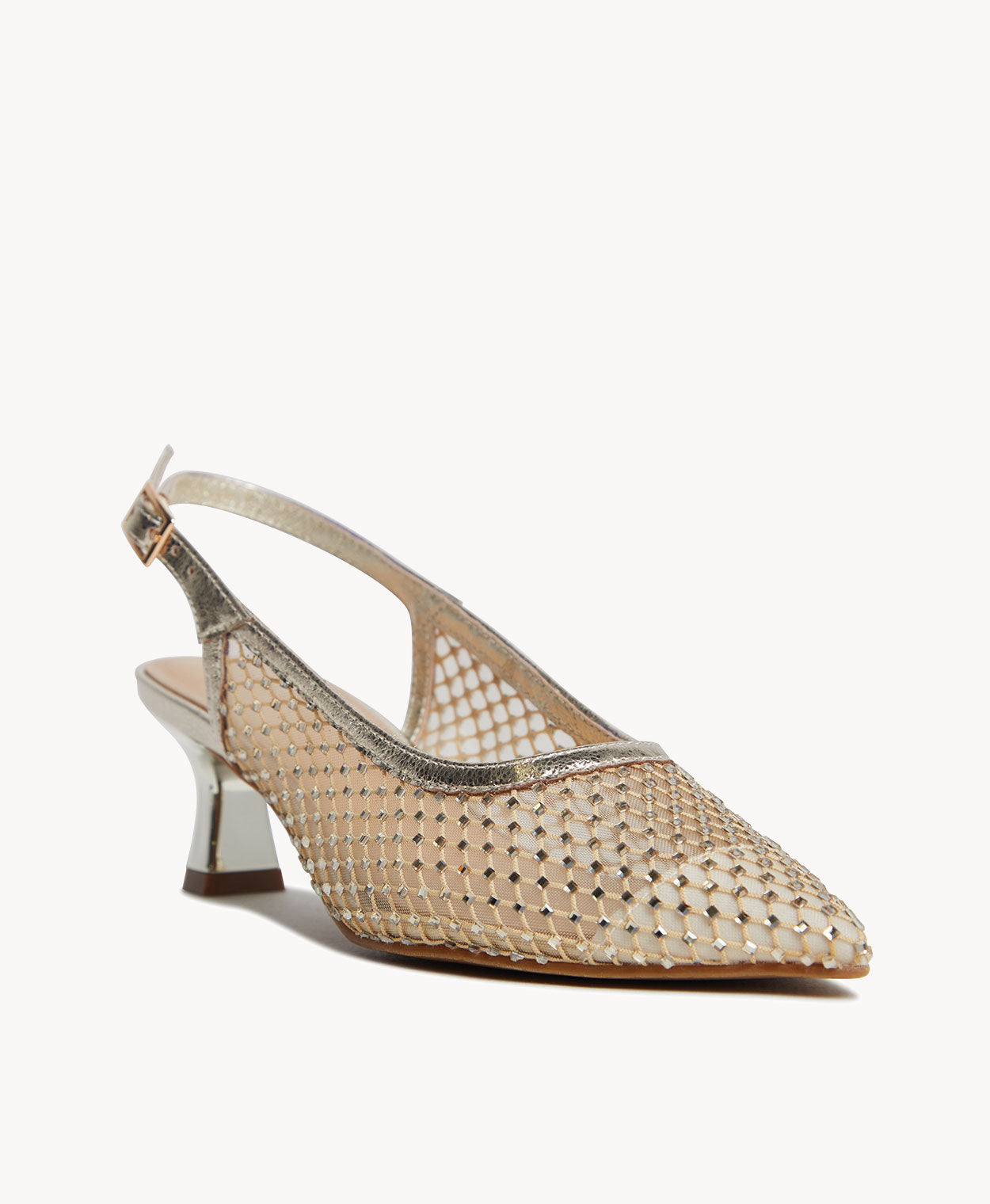 Dolly Slingback Kitten Heel - - Merchant 1948
