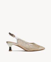 Dolly Slingback Kitten Heel - Heels Mid | Womens Shoes - Merchant 1948