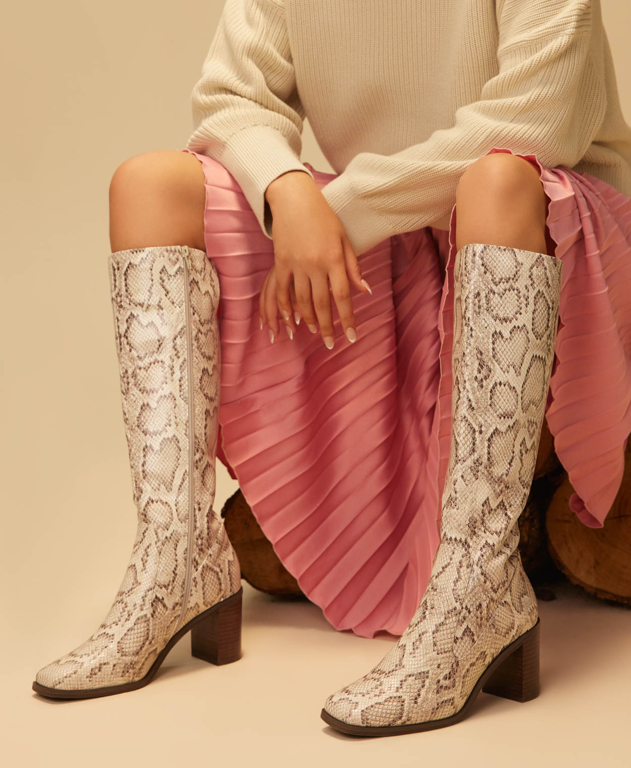 Ebbet knee high boot - Boots Long | Womens Shoes - Merchant 1948