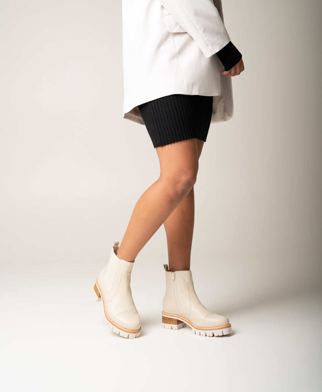 Edena Wide Ankle Boot - Boots Ankle | Womens Shoes - Merchant 1948