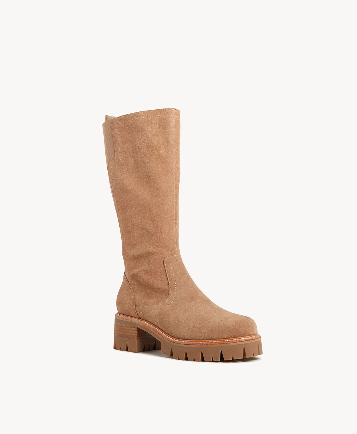 Eric Knee High Stretch Boot - Boots Long | Womens Shoes - Merchant 1948