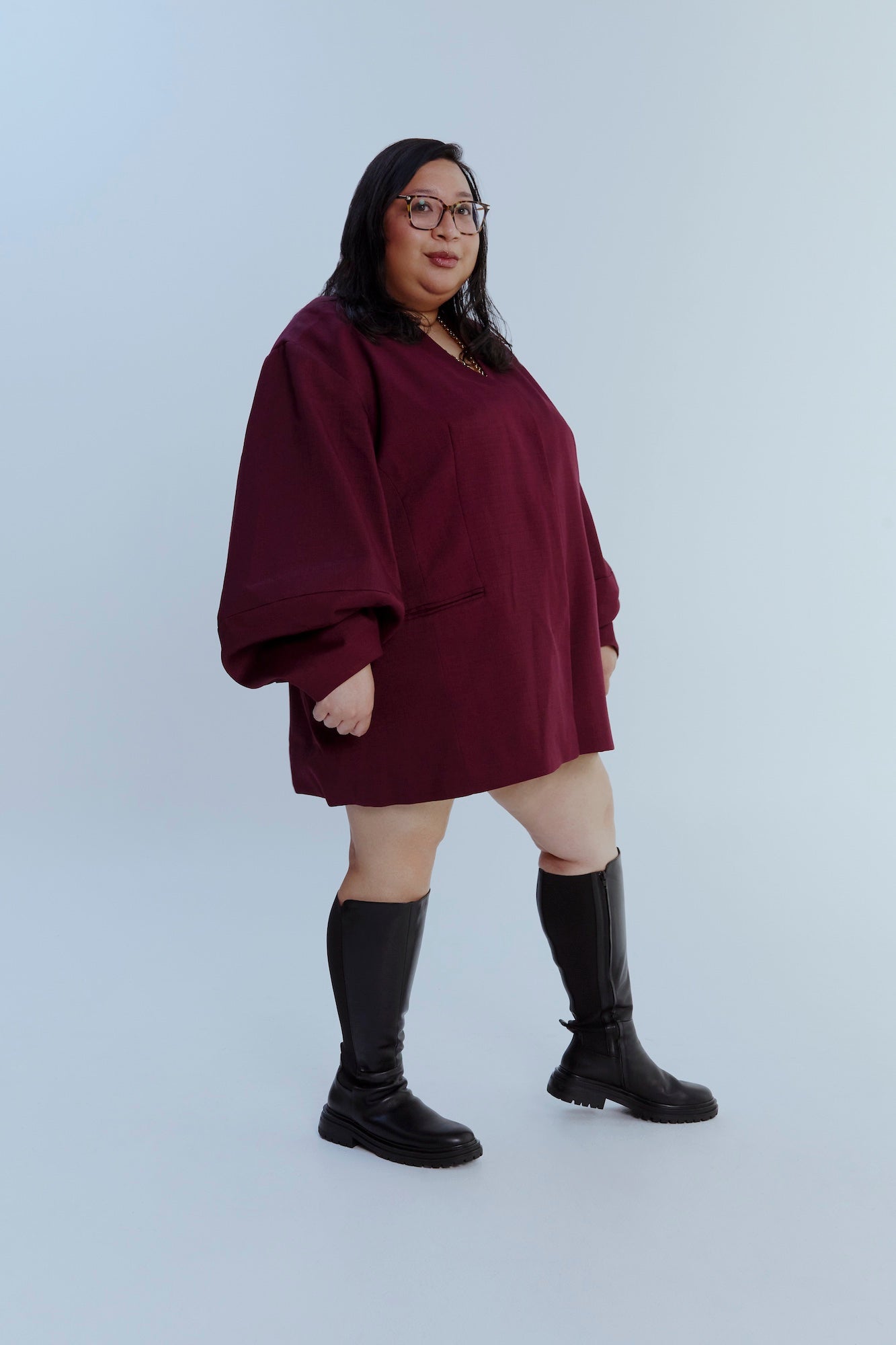 Flynn Knee High Boot with XX Wide Calf - - Merchant 1948