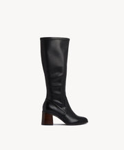Fraser Wide Knee High Boot with Wide Calf - Boots Long | Womens Shoes - Merchant 1948