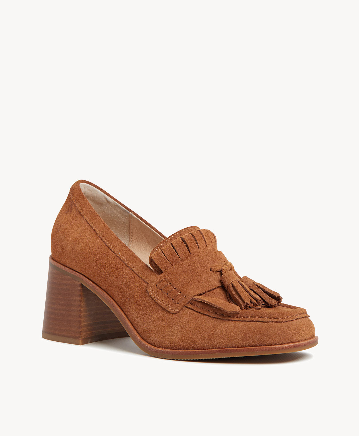 Freya Heeled Loafer - Loafers | Mens Shoes - Merchant 1948