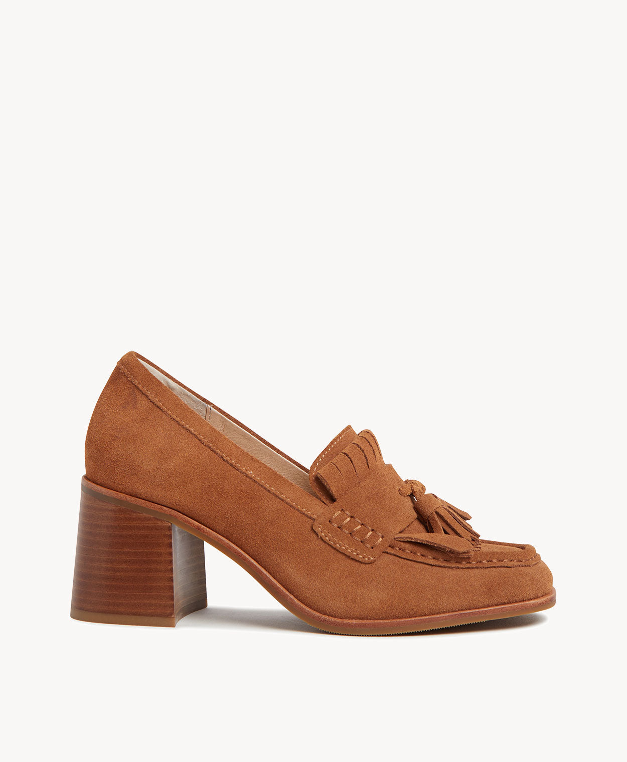 Freya Heeled Loafer - Loafers | Mens Shoes - Merchant 1948