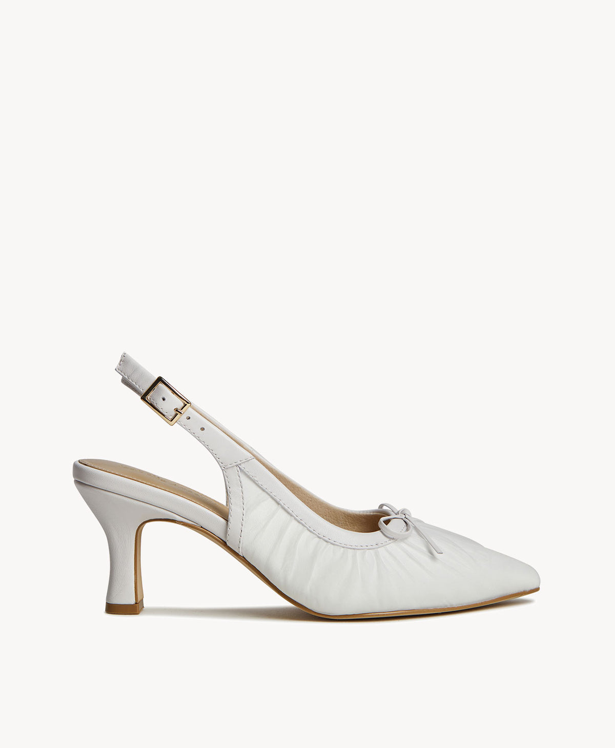 GabbieMesh Stilleto Slingback Heel - Heels High | Womens Shoes - Merchant 1948