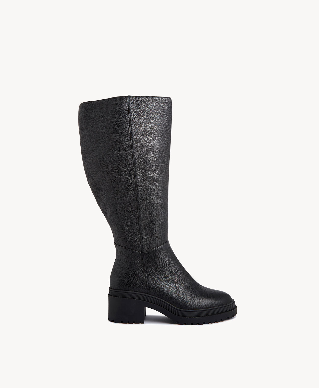 Garret Wide Knee High Boot with Extra Wide Calf - - Merchant 1948