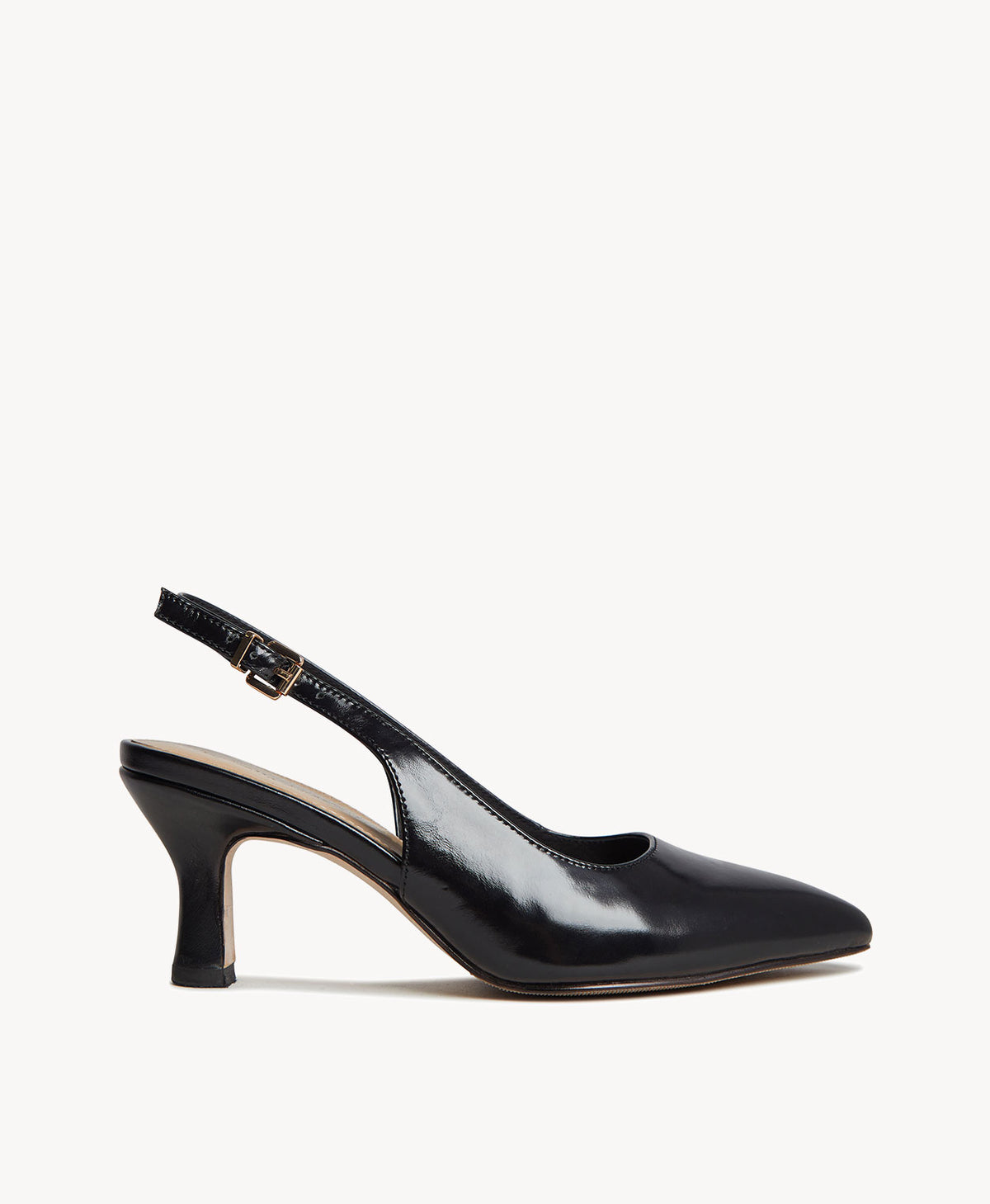 Garner Kitten Heel Slingback - - Merchant 1948