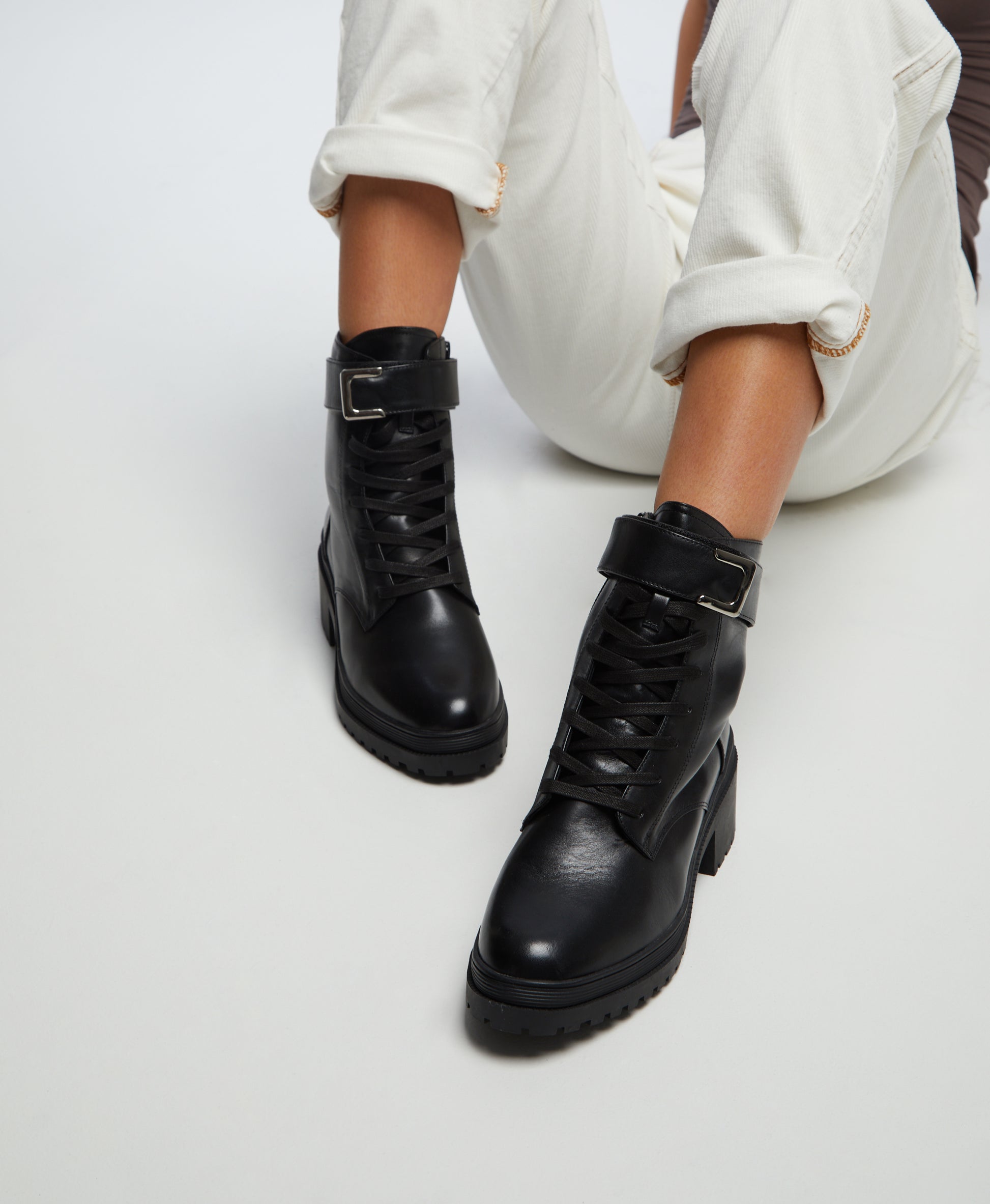 Gio Lace Up Ankle Boot - Boots Ankle | Womens Shoes - Merchant 1948