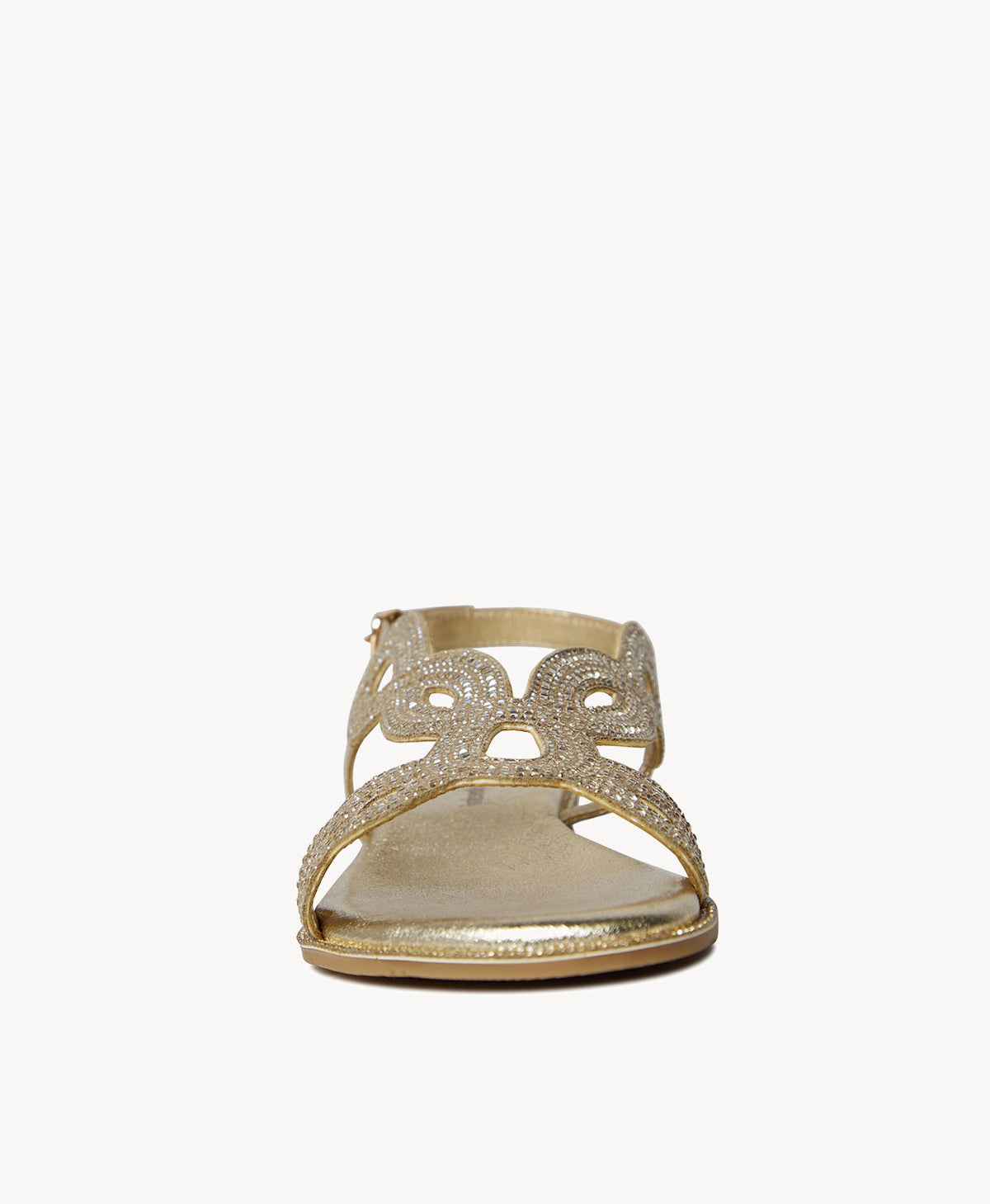 Glammy Sparkle Flat Sandal - Sandals Casual | Womens Shoes - Merchant 1948
