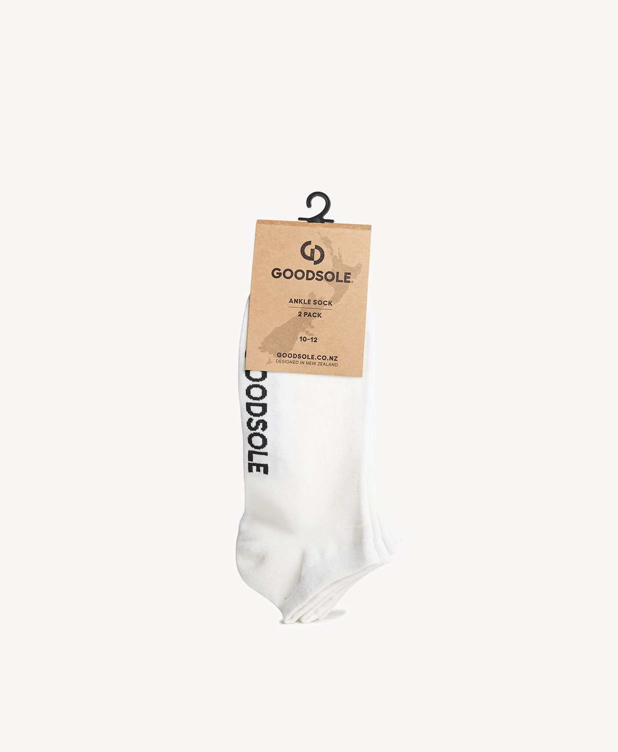 Goodsole Ankle Sock 2-Pack - Socks | Womens Care - Merchant 1948