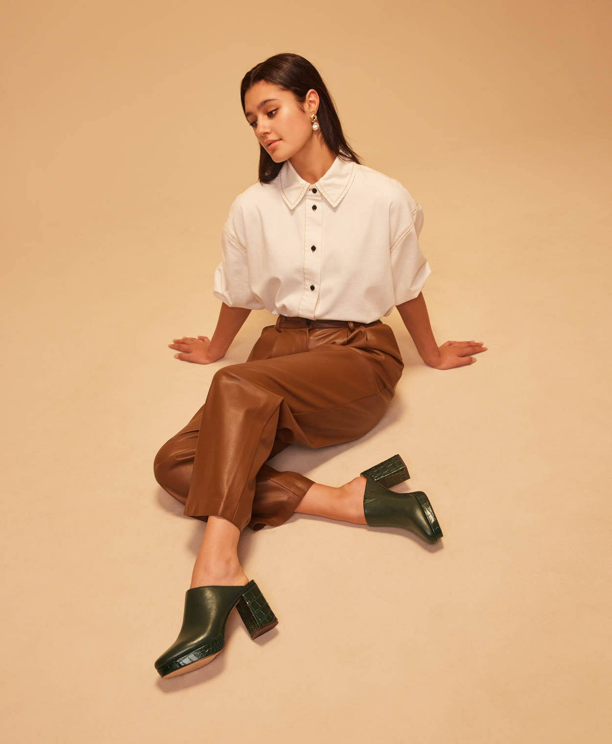 Flirt Mule - Mules | Womens Shoes - Merchant 1948