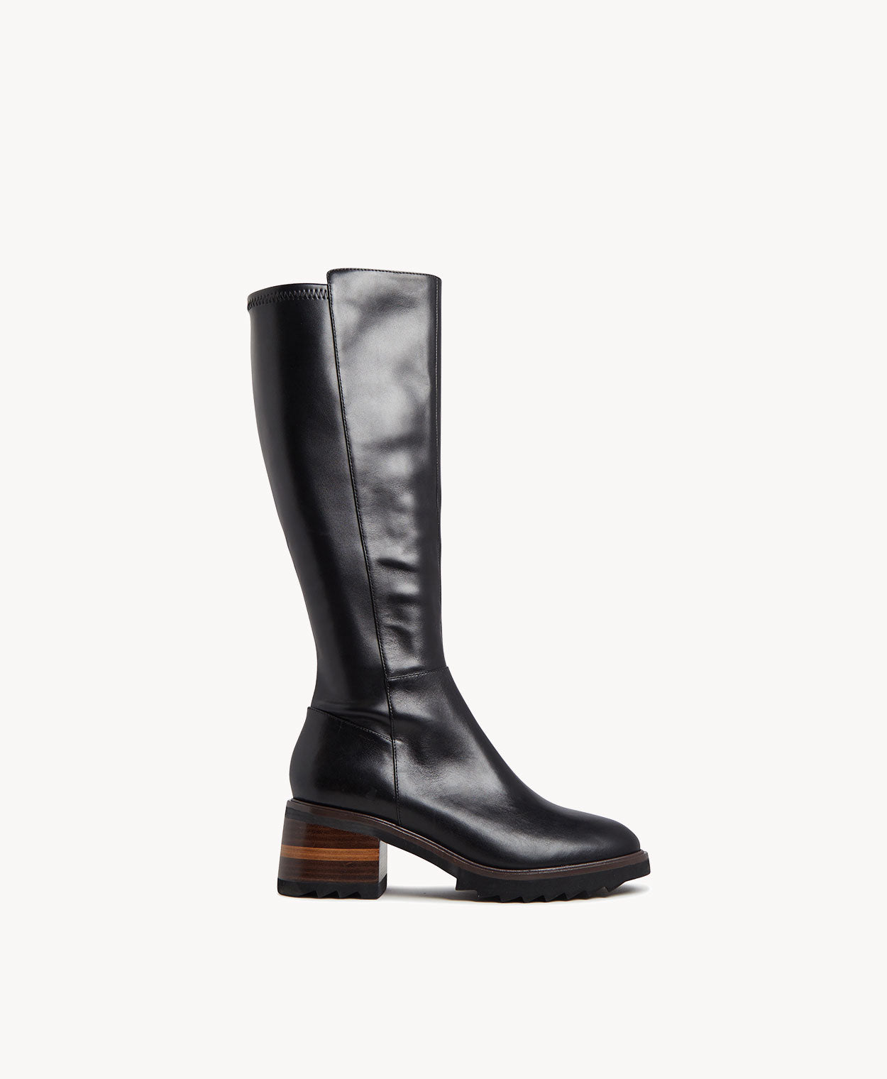 Harrison Knee High Stretch Boot - Boots Long | Womens Shoes - Merchant 1948