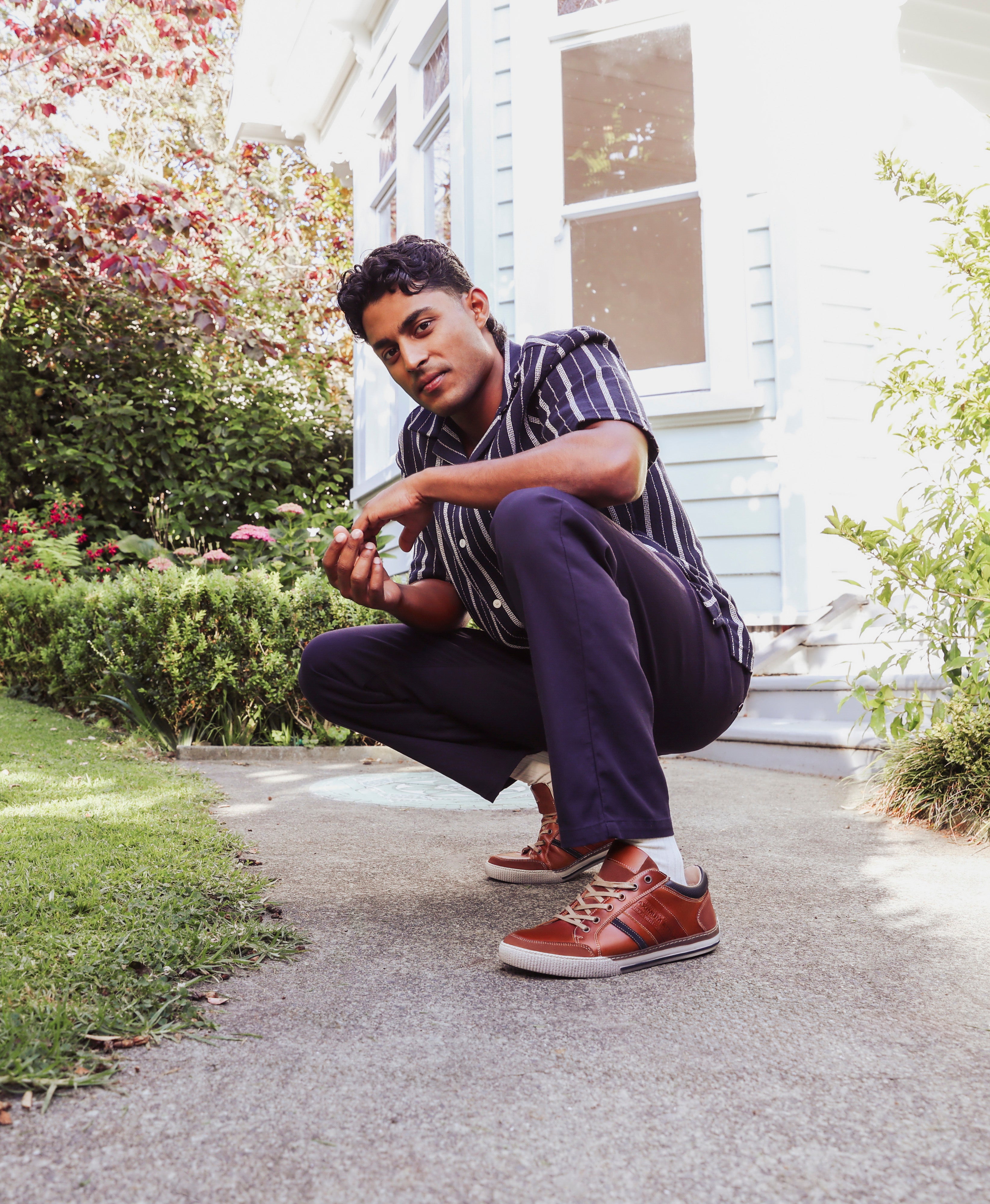 Buy Hynek Leather Sneaker Online in New Zealand | Merchant 1948