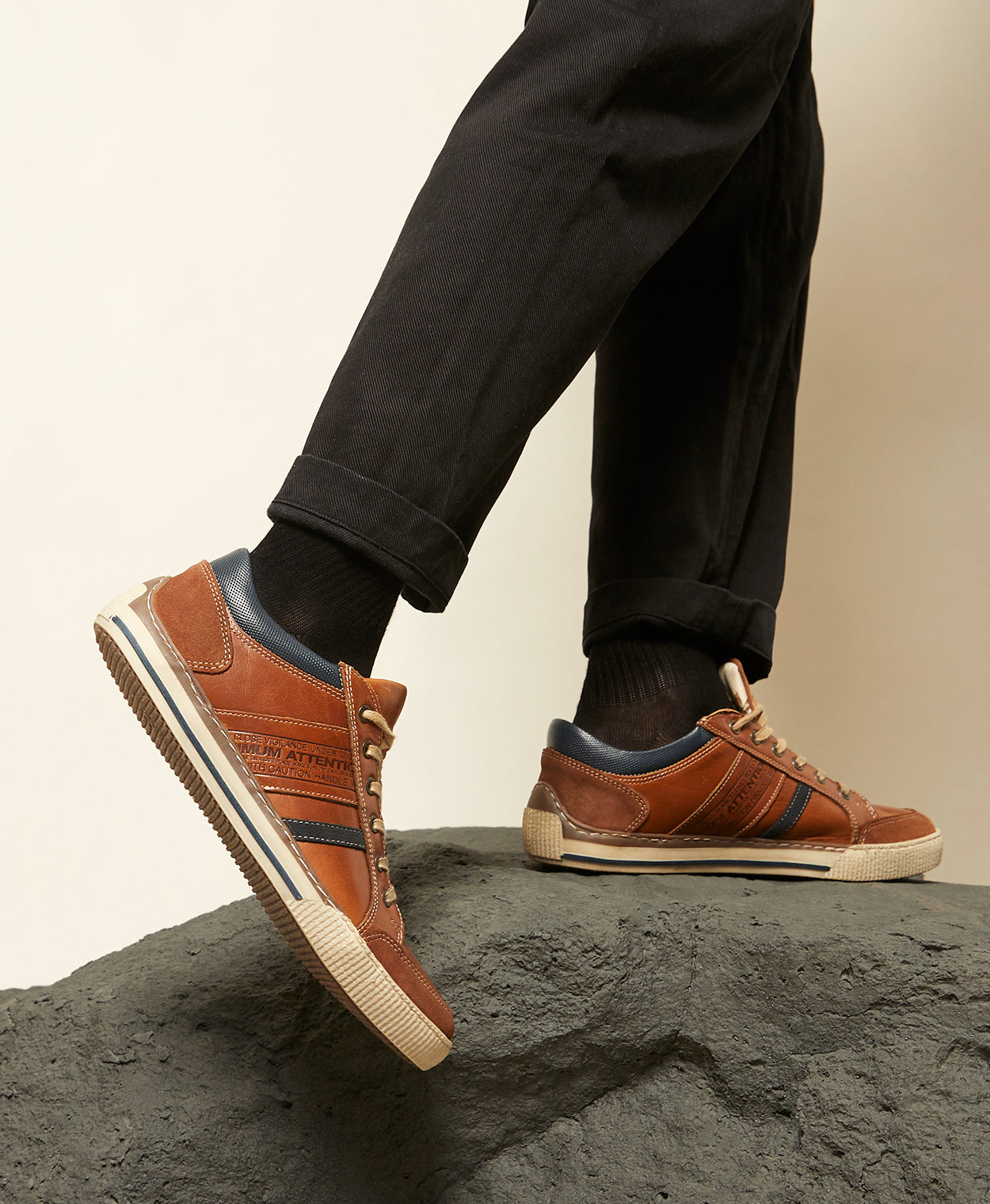 Hynek Leather Sneaker - Lace Up - Merchant 1948