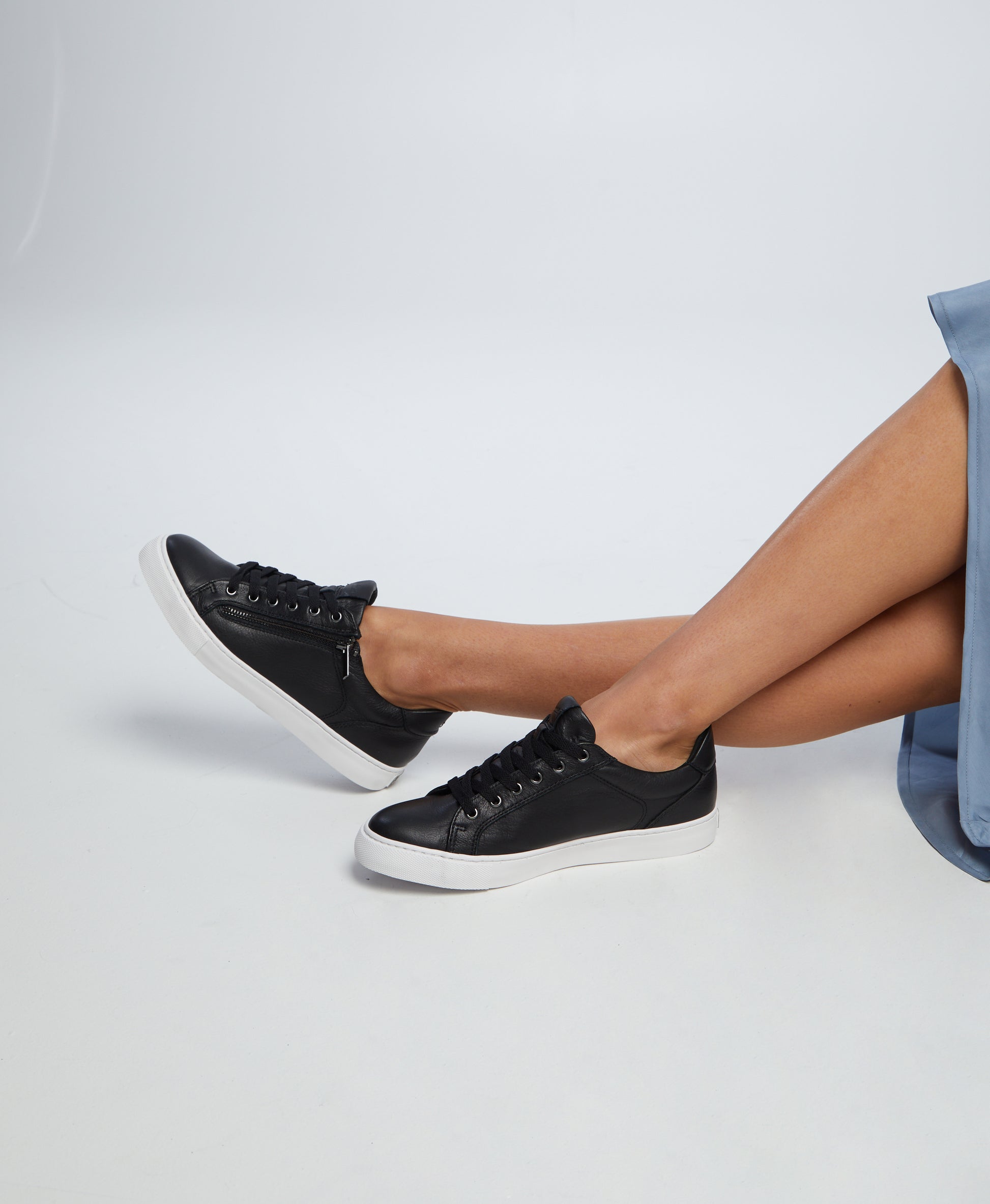 Imogen Zip Sneaker - Sneaker | Womens Shoes - Merchant 1948