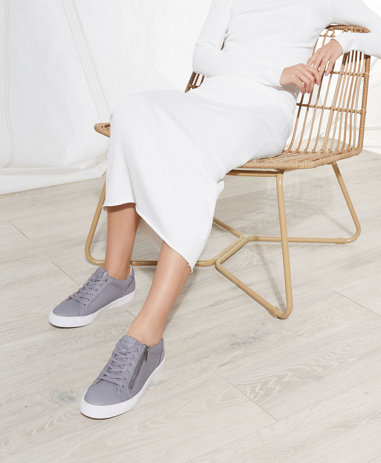 Imogen Zip Sneaker - Sneaker | Womens Shoes - Merchant 1948