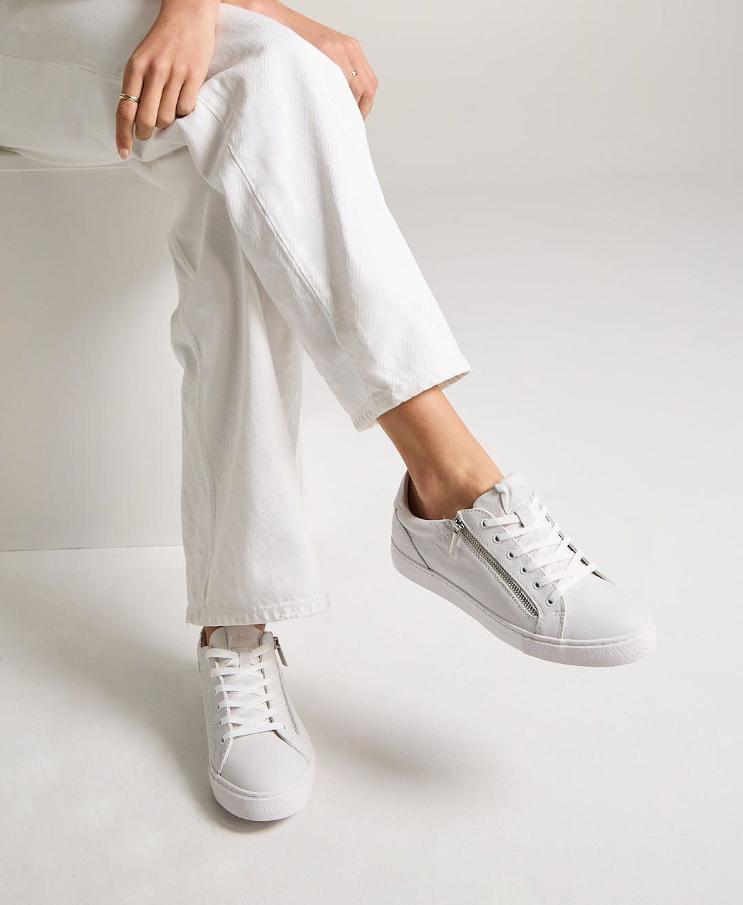 Imogen Zip Sneaker - Sneaker | Womens Shoes - Merchant 1948