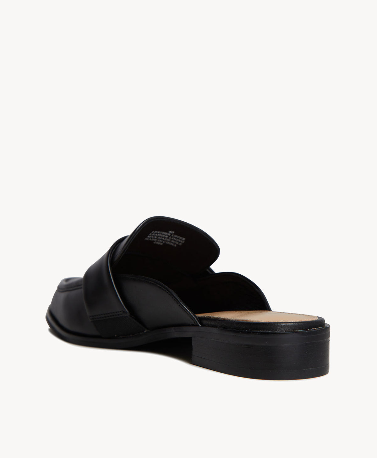 Indiana | Black Leather-D