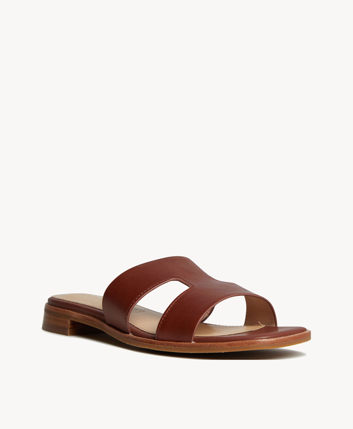 Mae | Rich Tan Leather-A